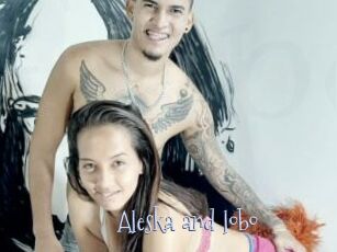 Aleska_and_lobo