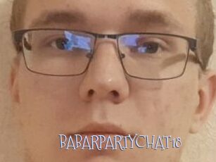 BABARPARTYCHAT18