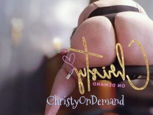 ChristyOnDemand